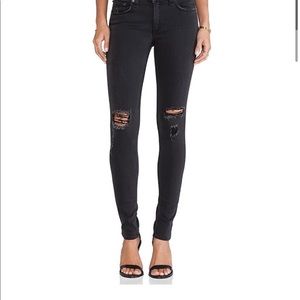 Rag & Bone - Legging Distressed Black